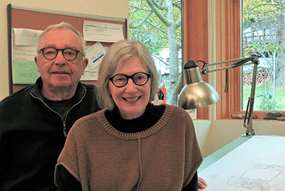 Headshot of Janine Anderson, Terry LeLievre, North Beach Landscapes