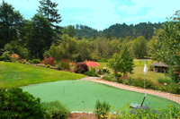 Nyce Gardens sited terraces and spaces for maximum view